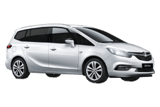 Van Hire Bo'ness - Vauxhall Zafira 7-Seater - Minibus hire Bo'ness